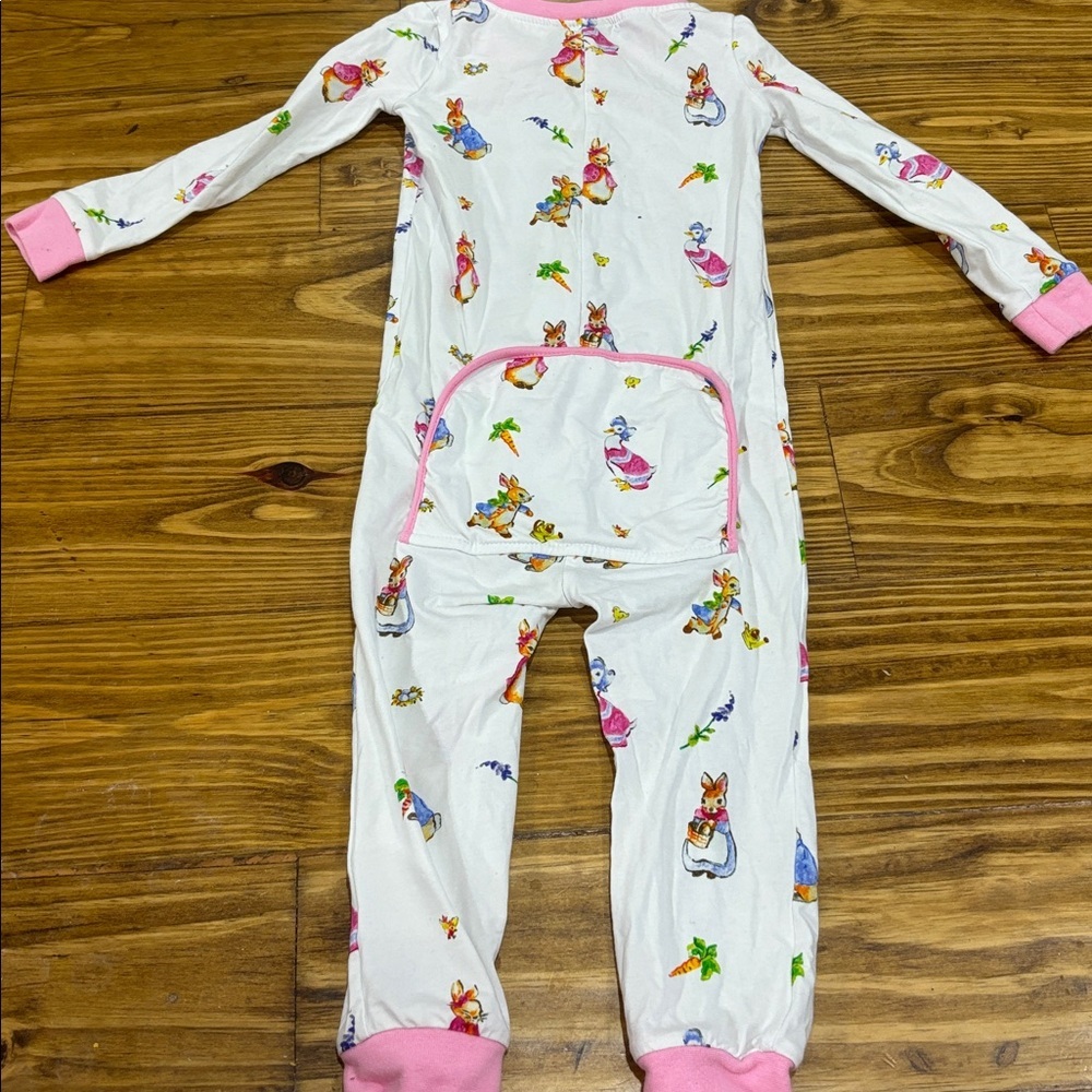 Classic Whimsy Size 3T Peter Rabbit Zip-Up Onesie - Picture 3 of 4